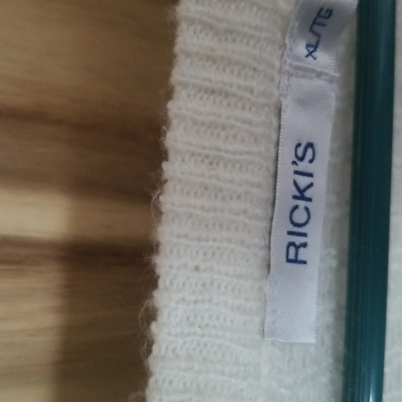 🌷Ricki's Fair Isle Crew Neck Sweater XL - Picture 4 of 6